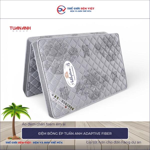 Đệm bông ép Tuấn Anh Adaptive Fiber 1